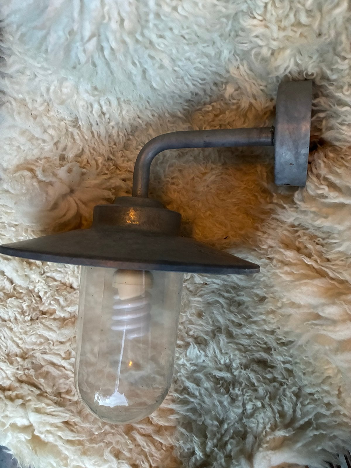 Vintage buitenlamp - Industriële wandlamp, Ophalen