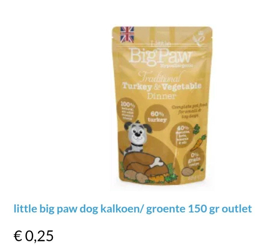 Bigpaw outlet, Ophalen of Verzenden, Hond