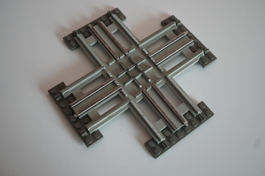 12 volt Lego trein kruissing 7857, Kinderen en Baby's, Speelgoed | Duplo en Lego, Ophalen of Verzenden, Gebruikt, Losse stenen