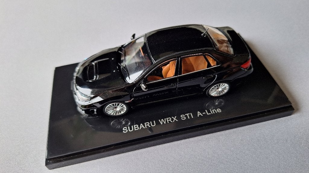 1:43 Ebbro Subaru WRX STI, Ophalen of Verzenden, Zo goed als nieuw, Auto, Overige merken