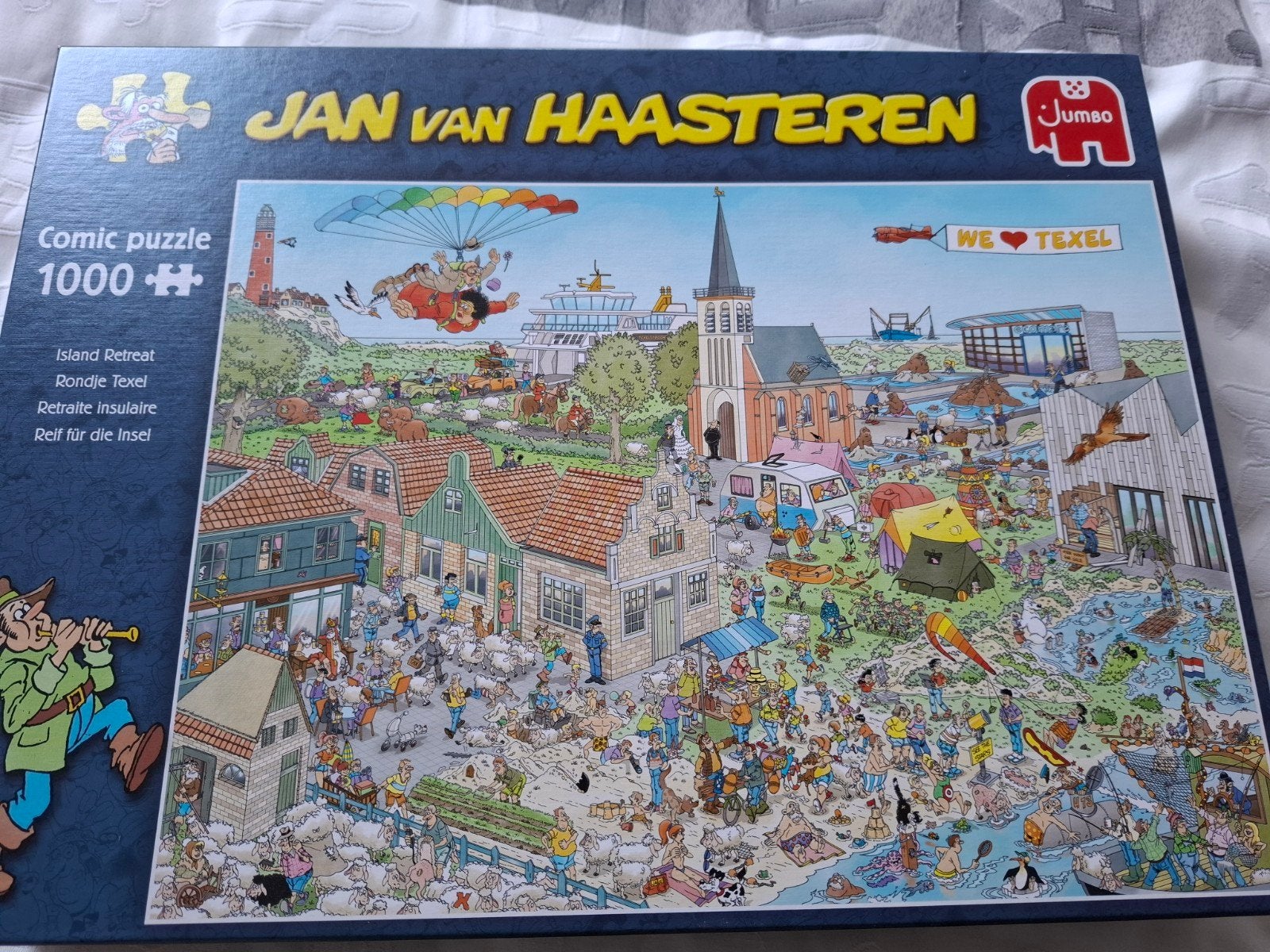 jan van Haasteren, Ophalen, 500 t/m 1500 stukjes, Zo goed als nieuw