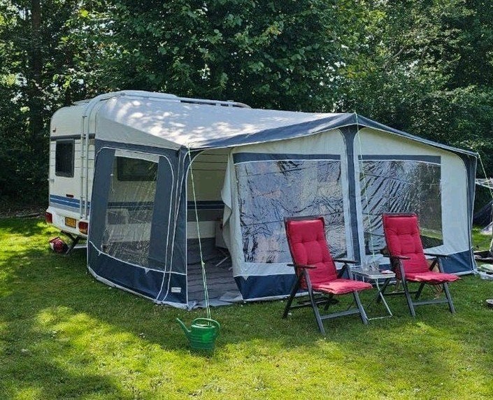 Walker Expedition 240, Certificaat,  Maat 930, Stalen frame, Ophalen, Gebruikt, Ten Cate All Season 240g/m2, Walker Campingstyle