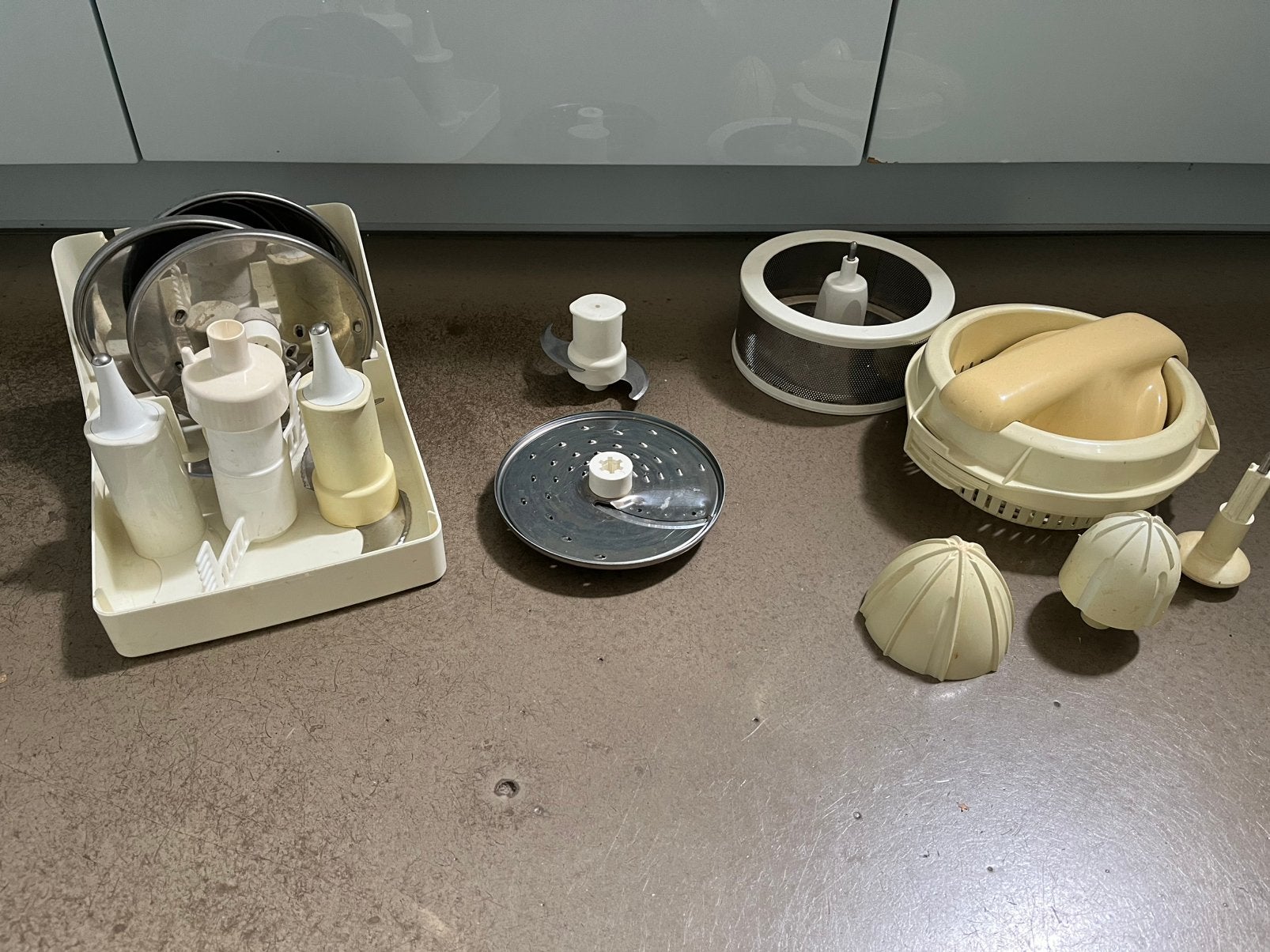 Magimix 4000 onderdelen set + sapcentrifuge en extra’s, Ophalen of Verzenden, Gebruikt