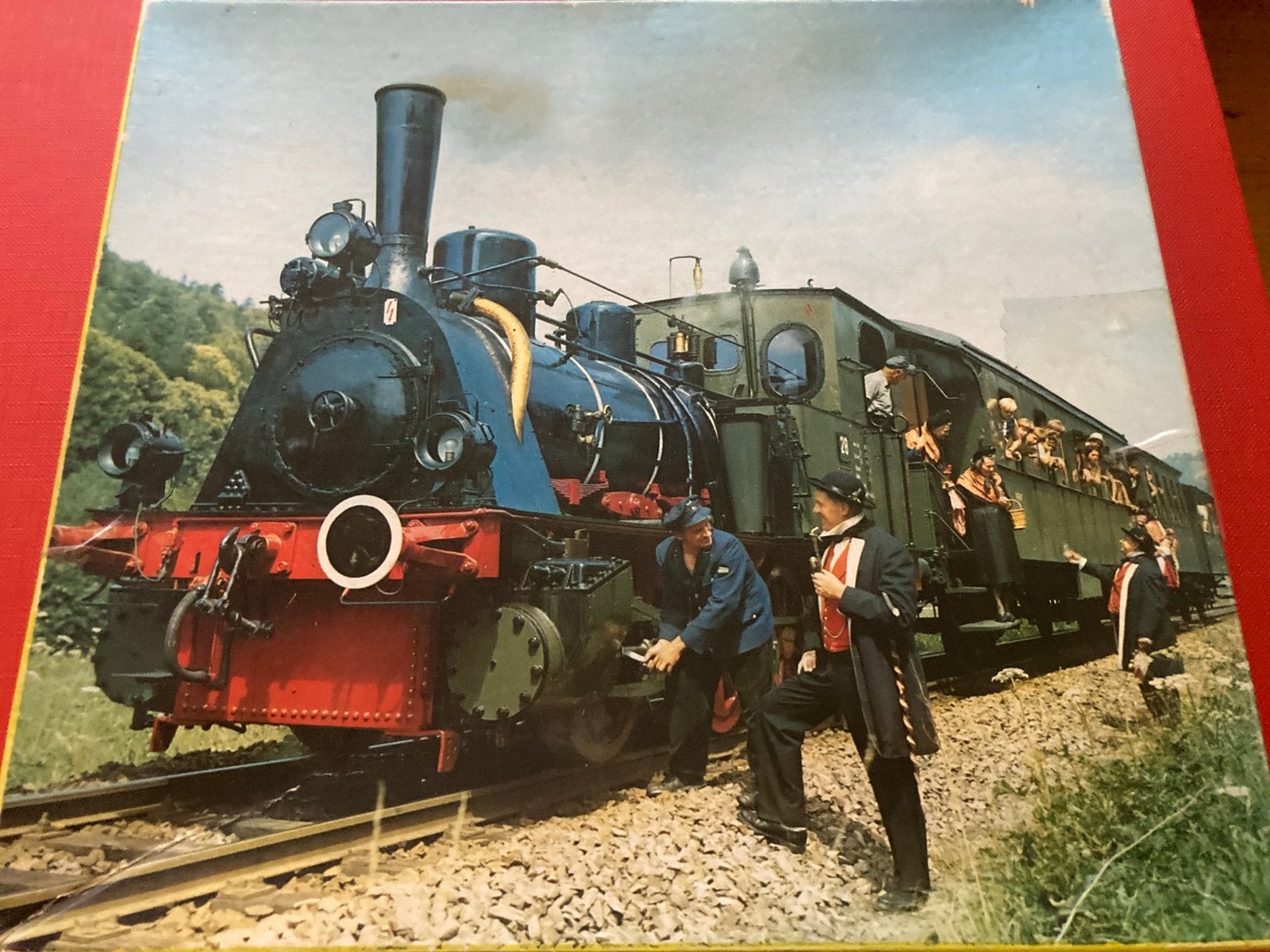 Puzzels trein, Ophalen of Verzenden, Minder dan 500 stukjes