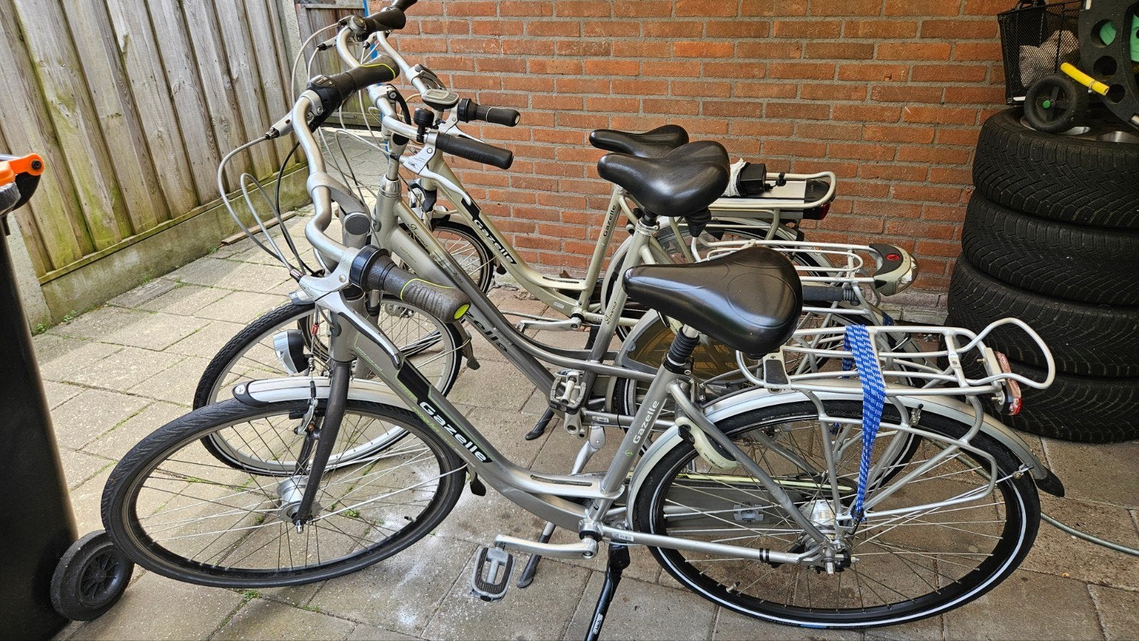 gazelle damesfiets, Fietsen en Brommers, Fietsen | Dames | Damesfietsen, Versnellingen, Ophalen of Verzenden, Gazelle, 53 tot 56 cm
