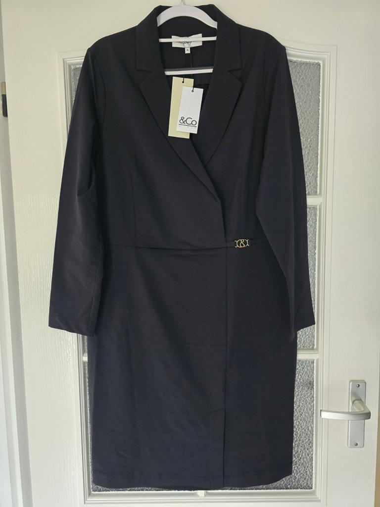 Nieuw &co woman andcowoman and cowoman xl jurk zwart travel, Kleding | Dames, Jurken, Ophalen of Verzenden, Nieuw, Maat 46/48 (XL) of groter