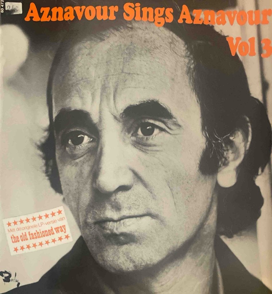 Charles Aznavour - Aznavour Sings Aznavour Vol.3, LP, Gebruikt, Pop, Ophalen of Verzenden