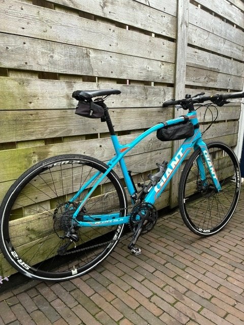 Giant racefiets, Ophalen, 28 inch, Gebruikt, Aluminium