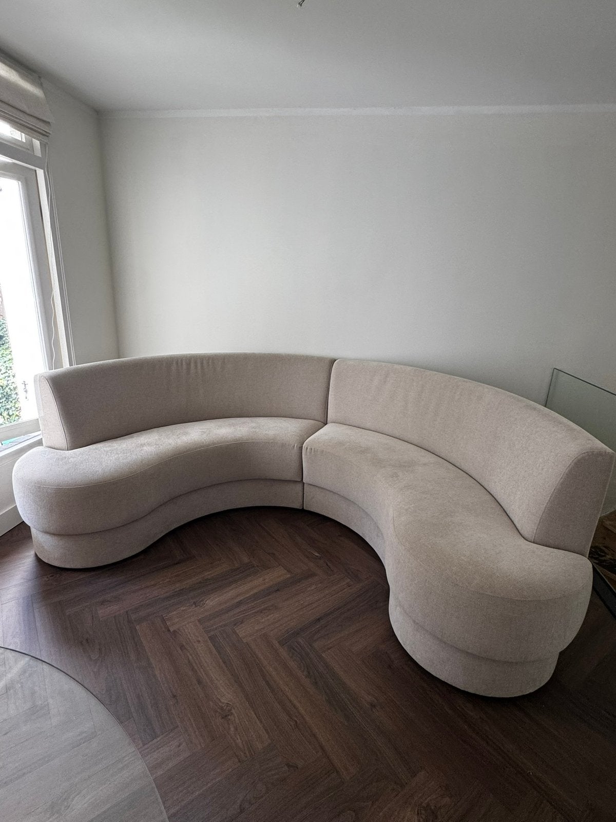 Eettafel bank table du Sud, Huis en Inrichting, Banken | Sofa's en Chaises Longues, Zo goed als nieuw, Vierpersoons of meer, Stof
