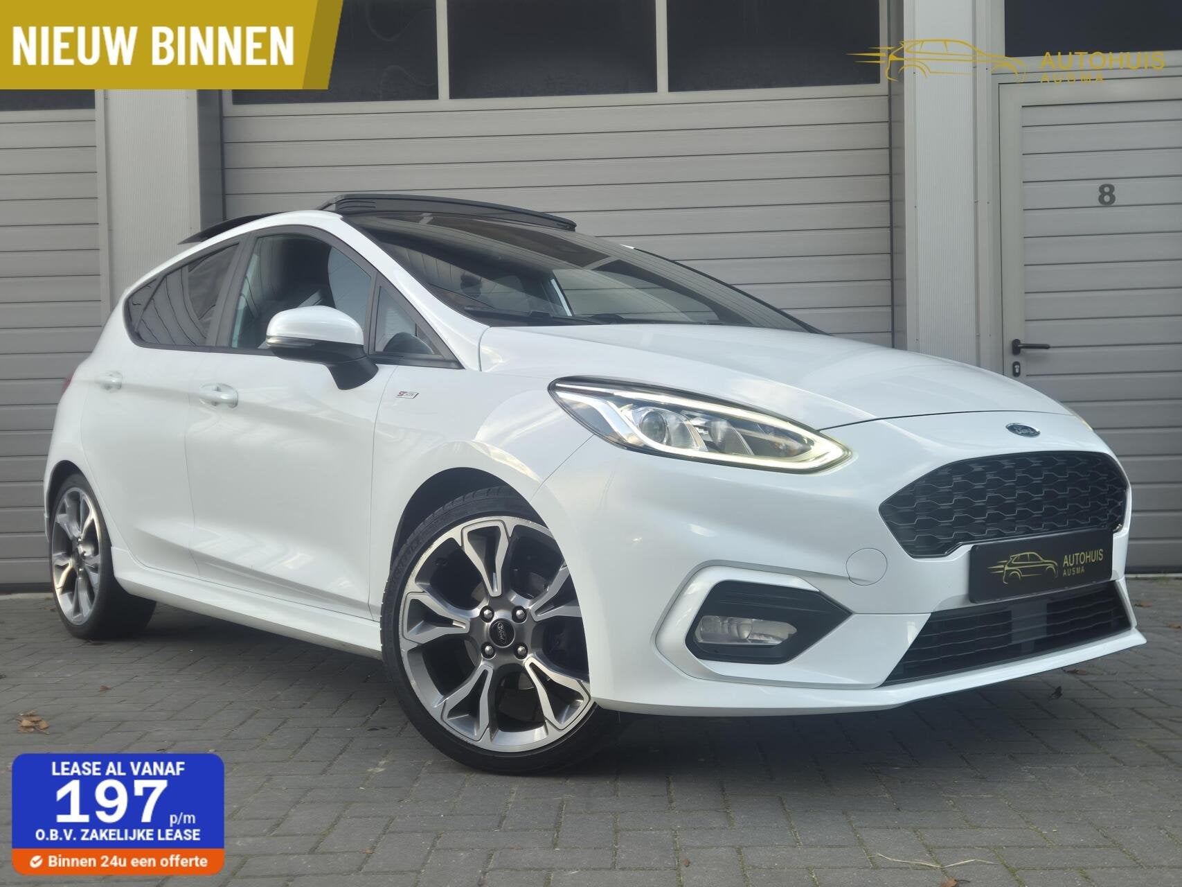 Ford Fiesta 1.0 EcoBoost ST-Line Pano/Carplay/Keyless/Led/, Auto's, Voorwielaandrijving, Dealer onderhouden, Gebruikt, Euro 6