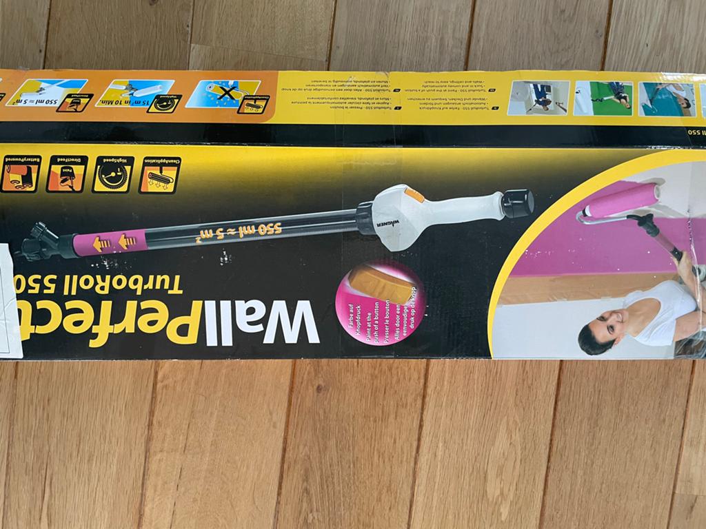 Wagner WallPerfect TurboRoll 550 Verfroller, Ophalen of Verzenden, Zo goed als nieuw, Verfroller