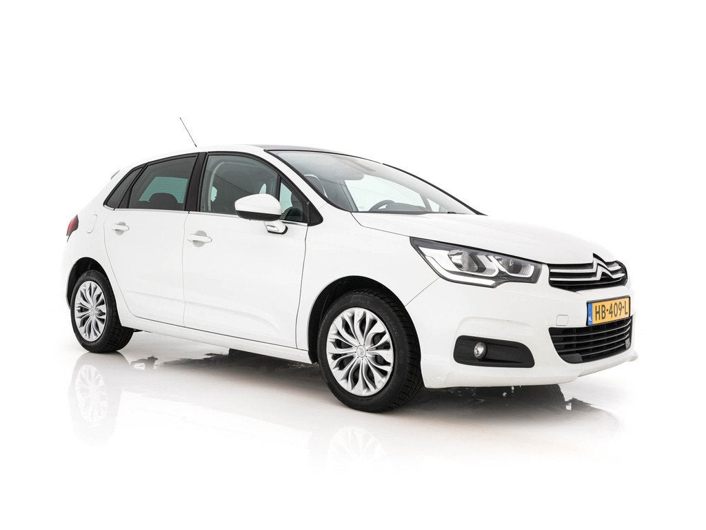 Citroën C4 1.6 BlueHDi Feel *PANO | SPORT-SEATS | PDC | PRI, Auto's, Citroën, Voorwielaandrijving, 4 cilinders, Wit, Origineel Nederlands