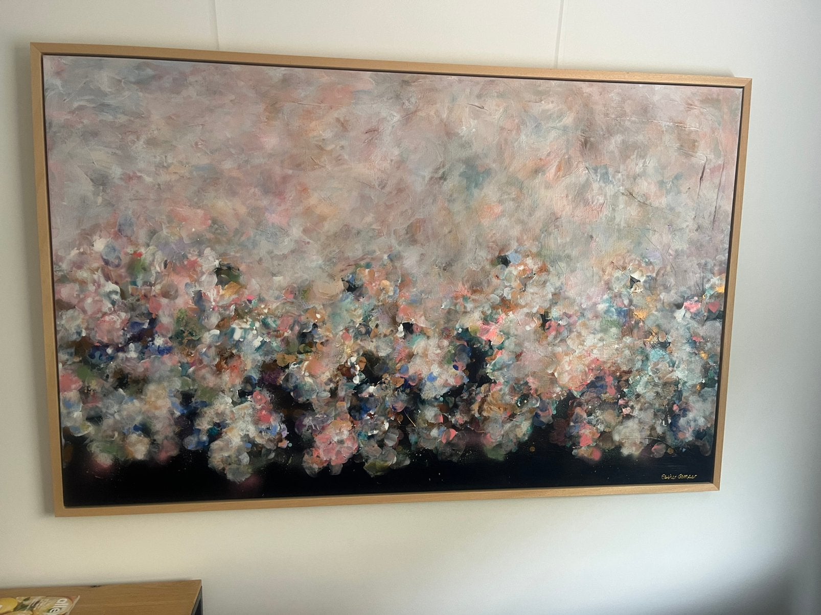 Schilderij Esther Gemser, Ophalen