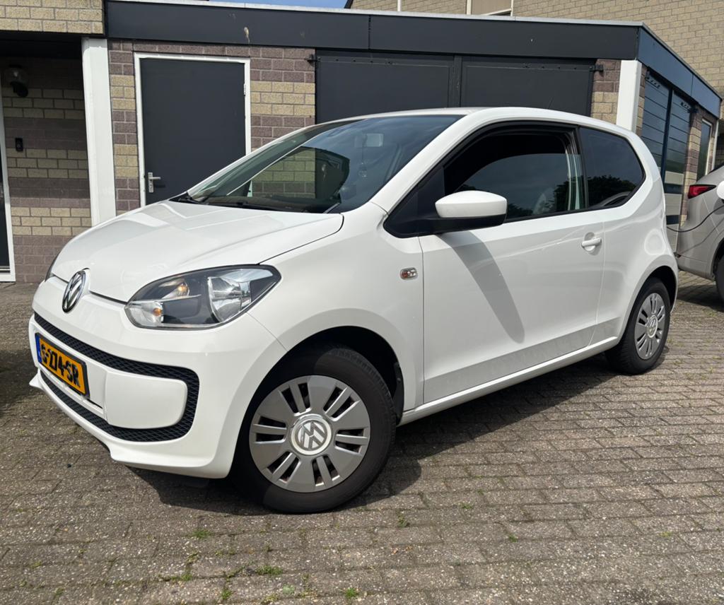 Volkswagen up! 1.0 High up! Wit Cruise Parkeersens. APK 2027, Voorwielaandrijving, Up!, 4 stoelen, Wit