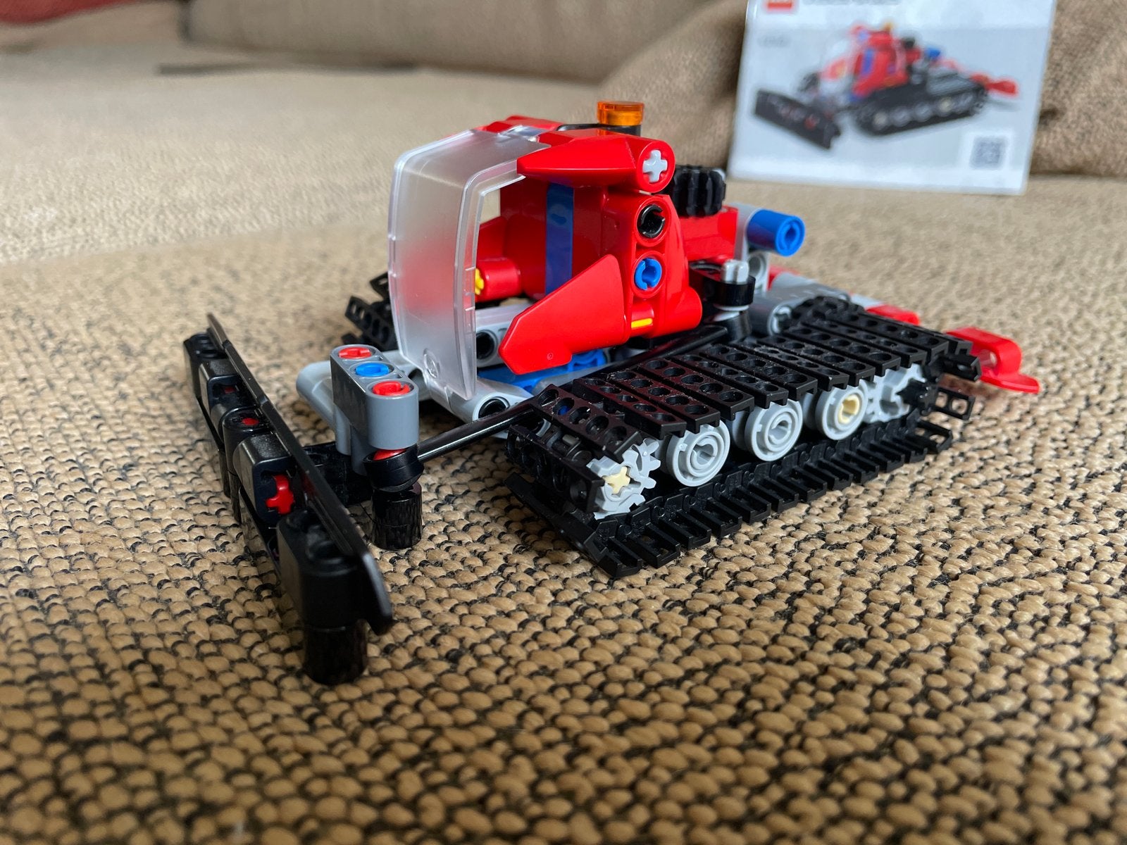 LEGO Technic 42148 Sneeuwruimer - Zo goed als nieuw, Ophalen of Verzenden, Zo goed als nieuw