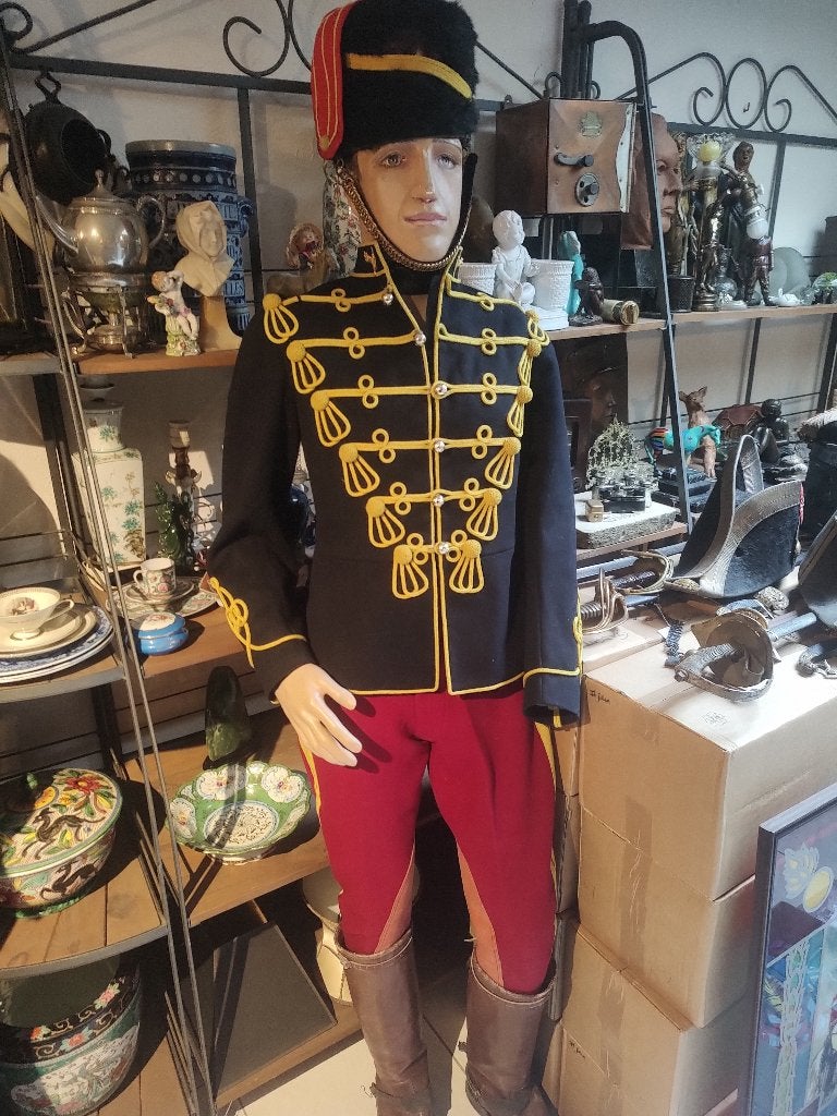 Complete mannequin Britse Artillerie, Verzenden, Landmacht, Engeland, Embleem of Badge