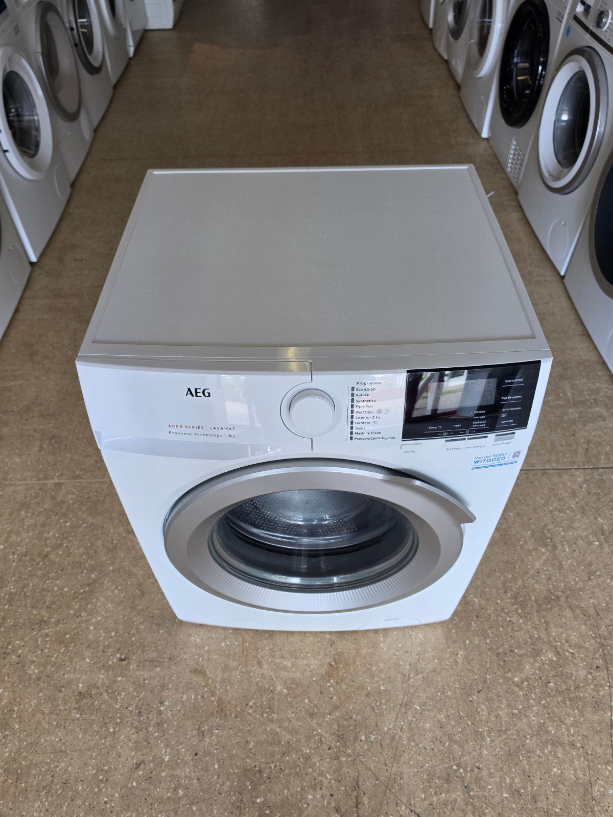 AEG 6000 Series wasmachine | 9 kilo | A+++ | Gratis thuis 🚚, AEG, Jirnsum, 1200 tot 1600 toeren, 8 tot 10 kg