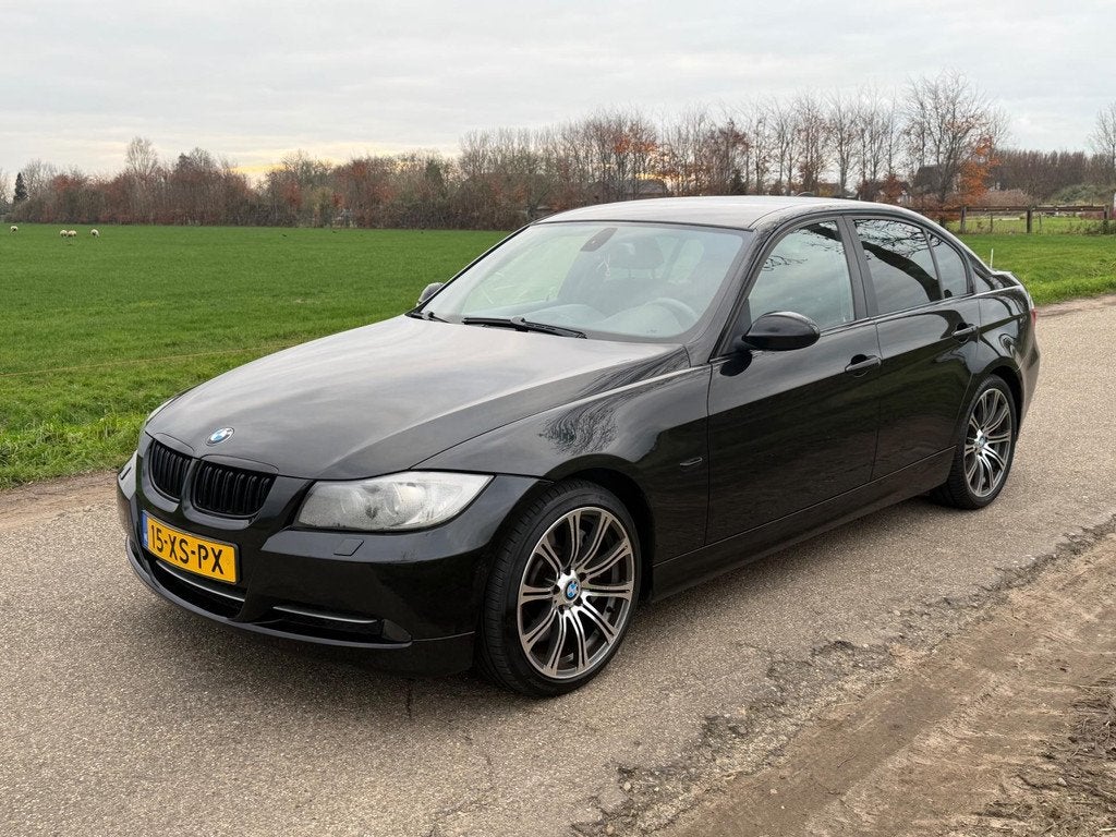 BMW 3-serie 335xi Business Line APK 11-2026 Airco NAP, Auto's, BMW, Automatische klimaatregeling, Stof, Zwart, Zwart