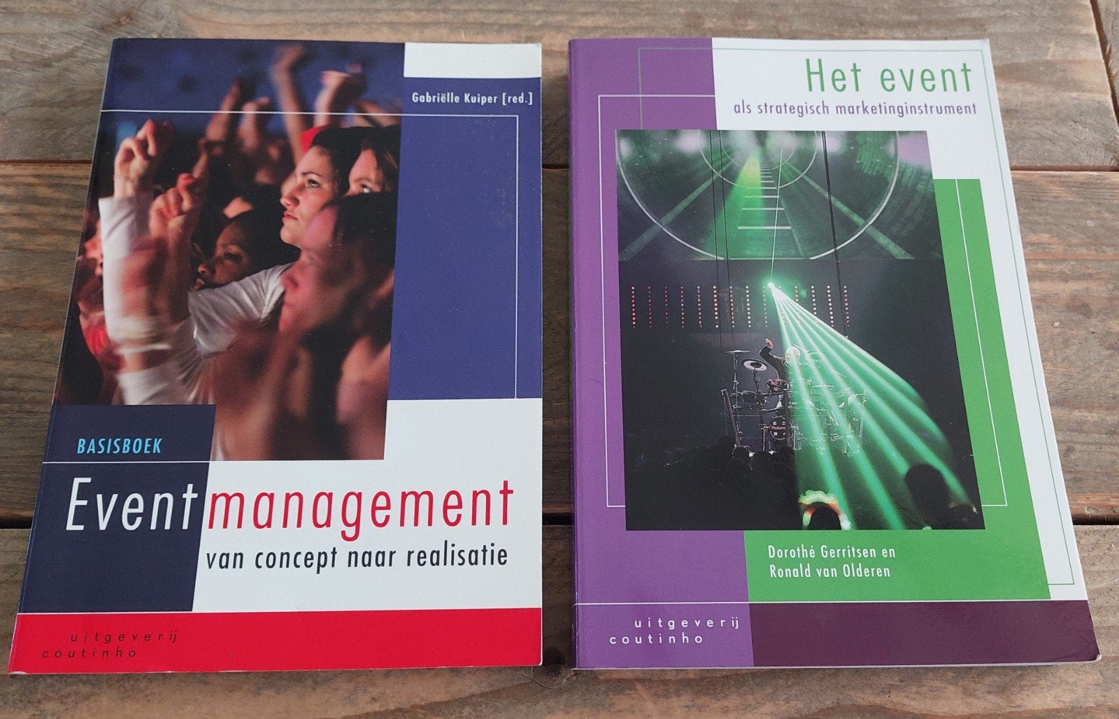 Eventmanagement boeken, Boeken, Gabriëlle Kuiper (red.), Dorothe Gerritsen en Ronald van Olderen, Zo goed als nieuw, Gamma, HBO