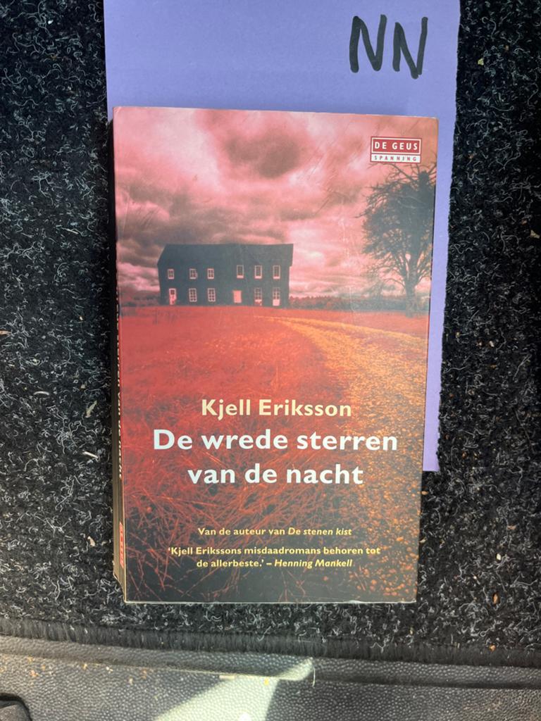 Kjell Eriksson - De wrede sterren van de nacht, Ophalen of Verzenden, Zo goed als nieuw