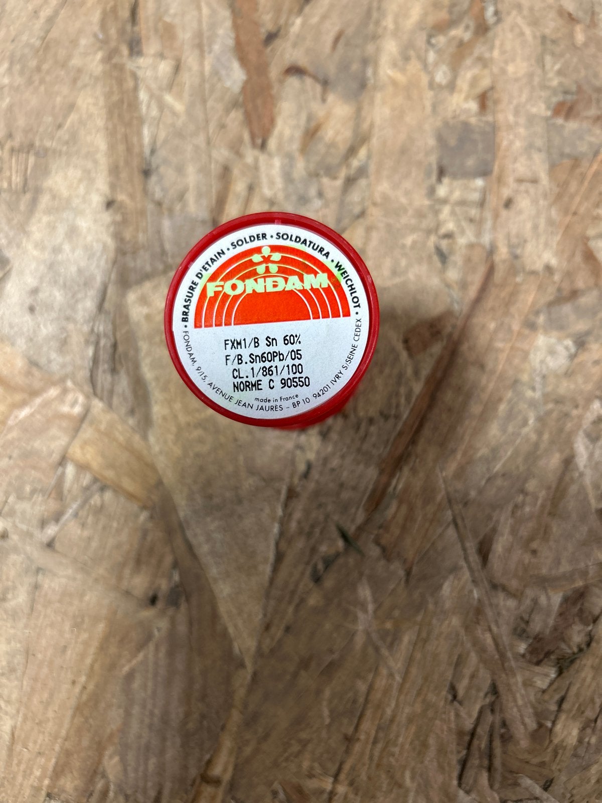 FONDAM Soldeerdraad FXM1/B Sn 60% - Nieuw, Ophalen of Verzenden, Nieuw