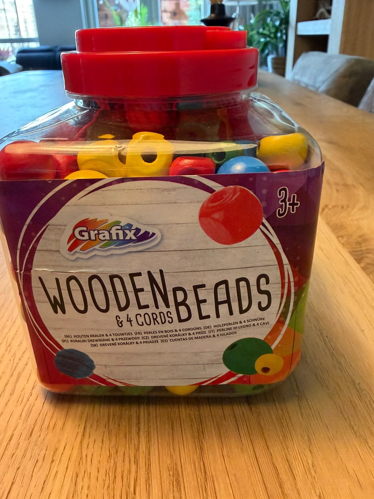 Houten kralen, Ophalen, Zo goed als nieuw