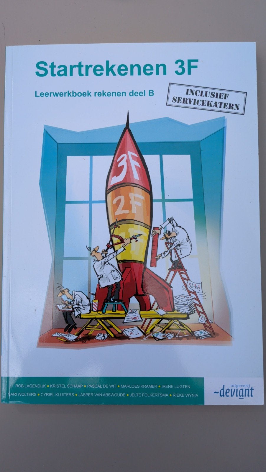Startrekenen 3F Leerwerkboek rekenen deel B, Ophalen of Verzenden, Zo goed als nieuw, Overige niveaus, Overige vakken