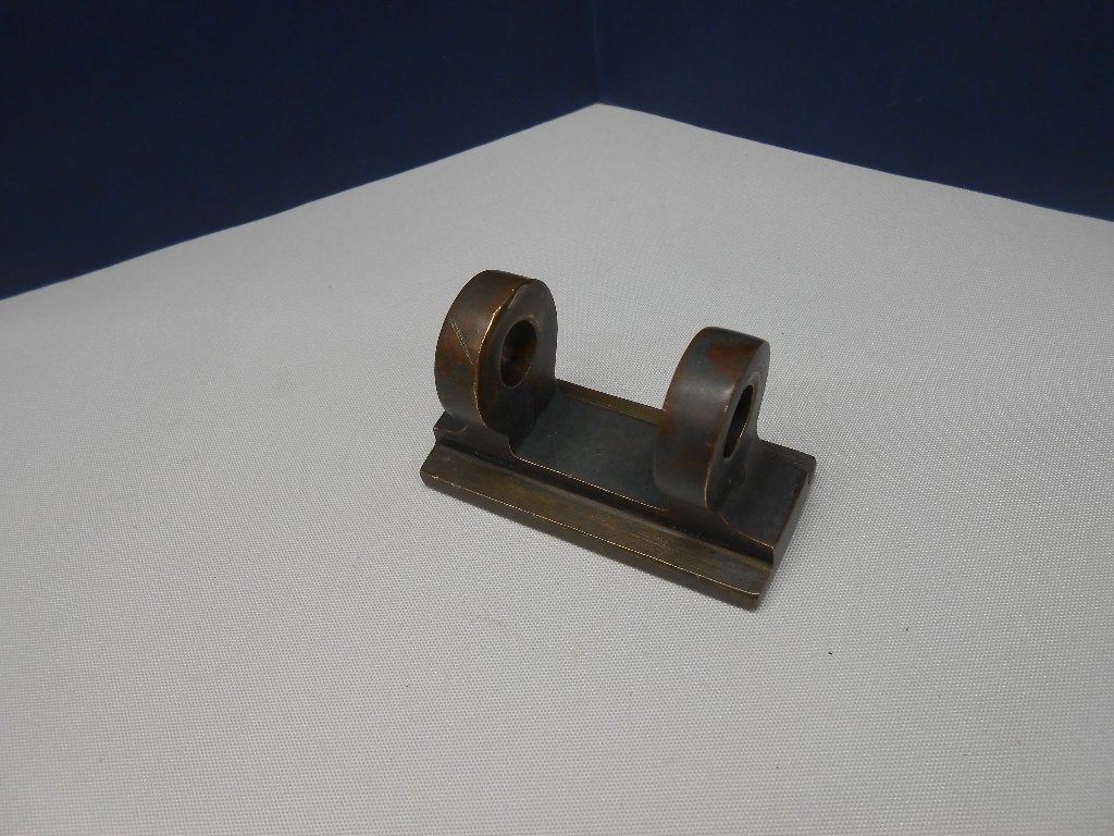 Slede voor Mastbeslag, Dekbeslag, 5,25 x 32 mm, brons, Watersport en Boten, Accessoires en Onderhoud, Ophalen of Verzenden, Gebruikt