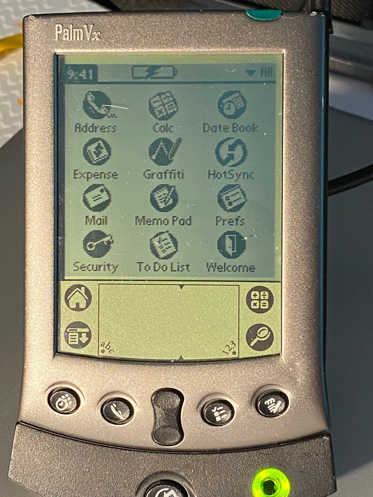 Palm Vx Handheld, Ophalen, Palm