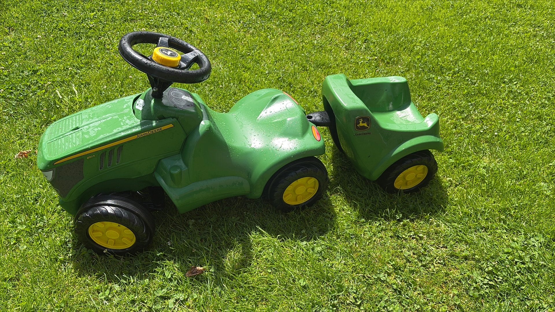 John deere loopwagen, Ophalen, Zo goed als nieuw