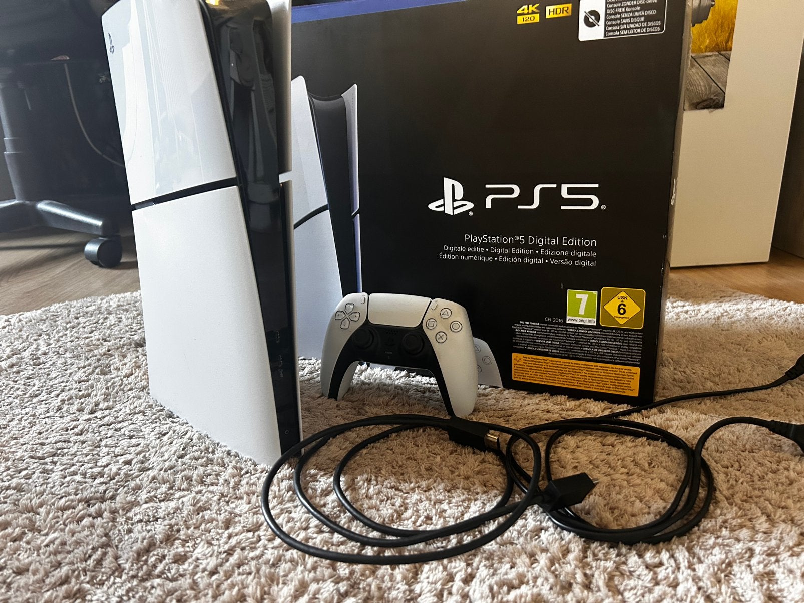 Playstation 5 Digital Edition | in goede staat, Spelcomputers en Games, Spelcomputers | Sony PlayStation 5, Ophalen, Zo goed als nieuw
