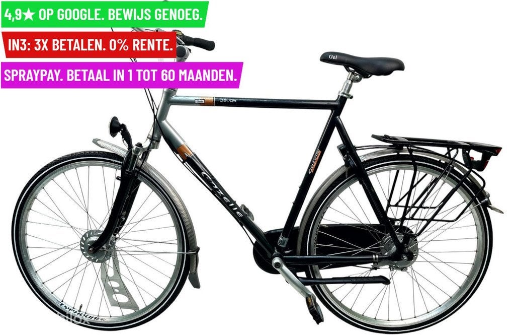 Herenfiets GAZELLE DAVOS 28"/64cm/8ver - Garantie/Levering, 9713 Bv Groningen, Gebruikt, Gazelle, Facebikenl@gmail.com