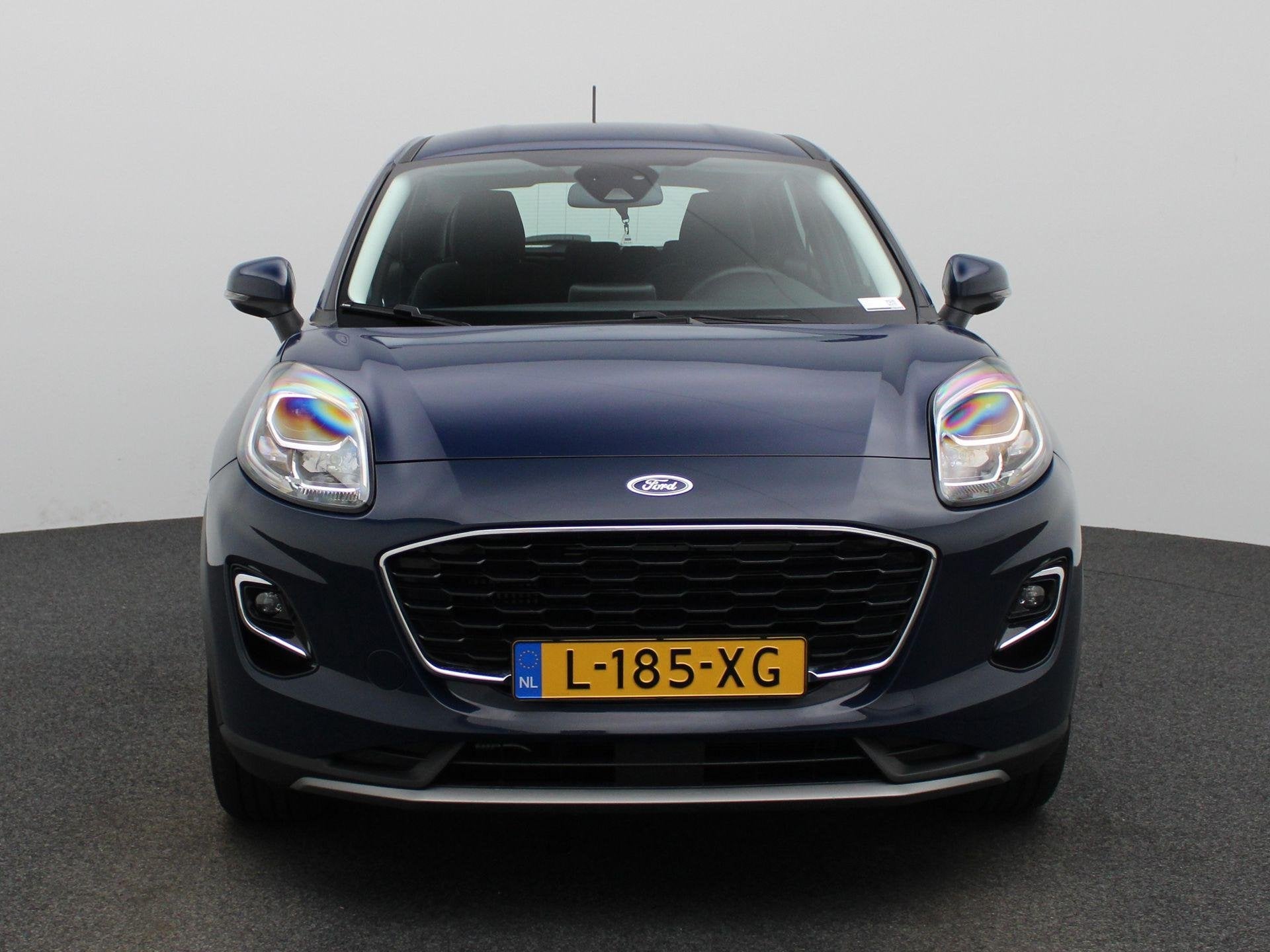 Ford Puma 1.0 EcoBoost Hybrid Titanium 125PK | Trekhaak | Cr, Voorwielaandrijving, 12 maanden, Euro 6, Blauw