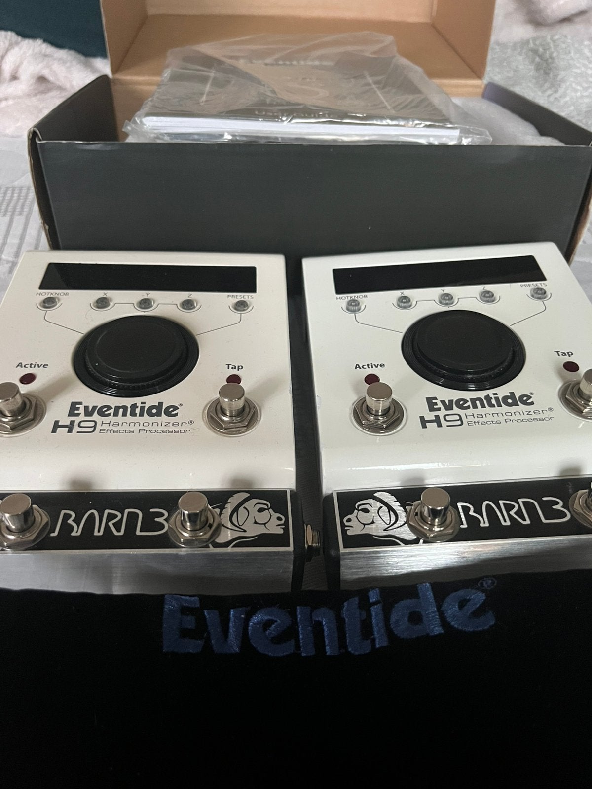 2x Eventide H9 Harmonizer + 2x Barn3 footswitches, Muziek en Instrumenten, Ophalen of Verzenden, Gebruikt, Delay of Echo