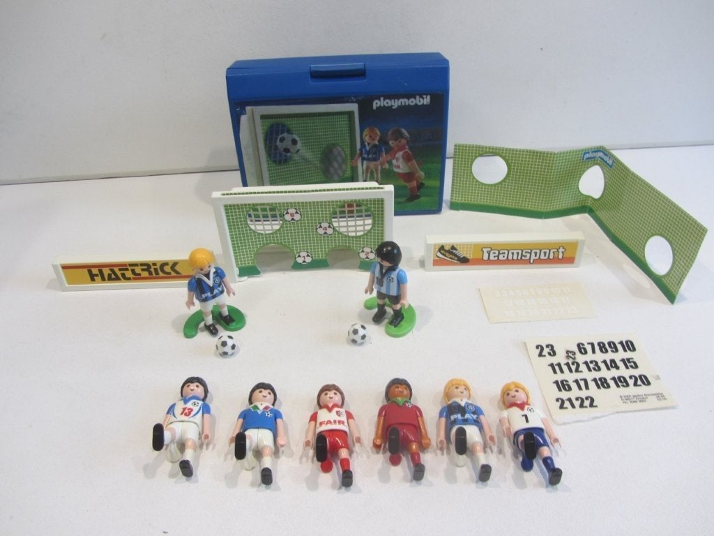 Playmobil Voetbal doelschieten 4701   4705 4720 mesi ronaldo, Kinderen en Baby's, Ophalen of Verzenden, Gebruikt, Losse onderdelen