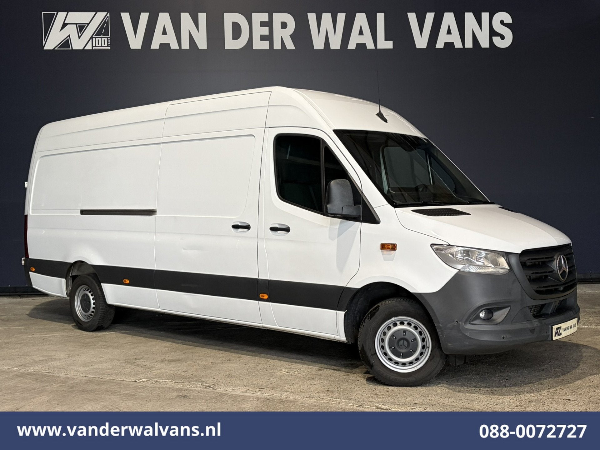 Mercedes-Benz Sprinter 317 CDI 170pk L3H2 Euro6 Airco | 360, Auto's, Dealer onderhouden, Gebruikt, 4 cilinders, 2000 kg