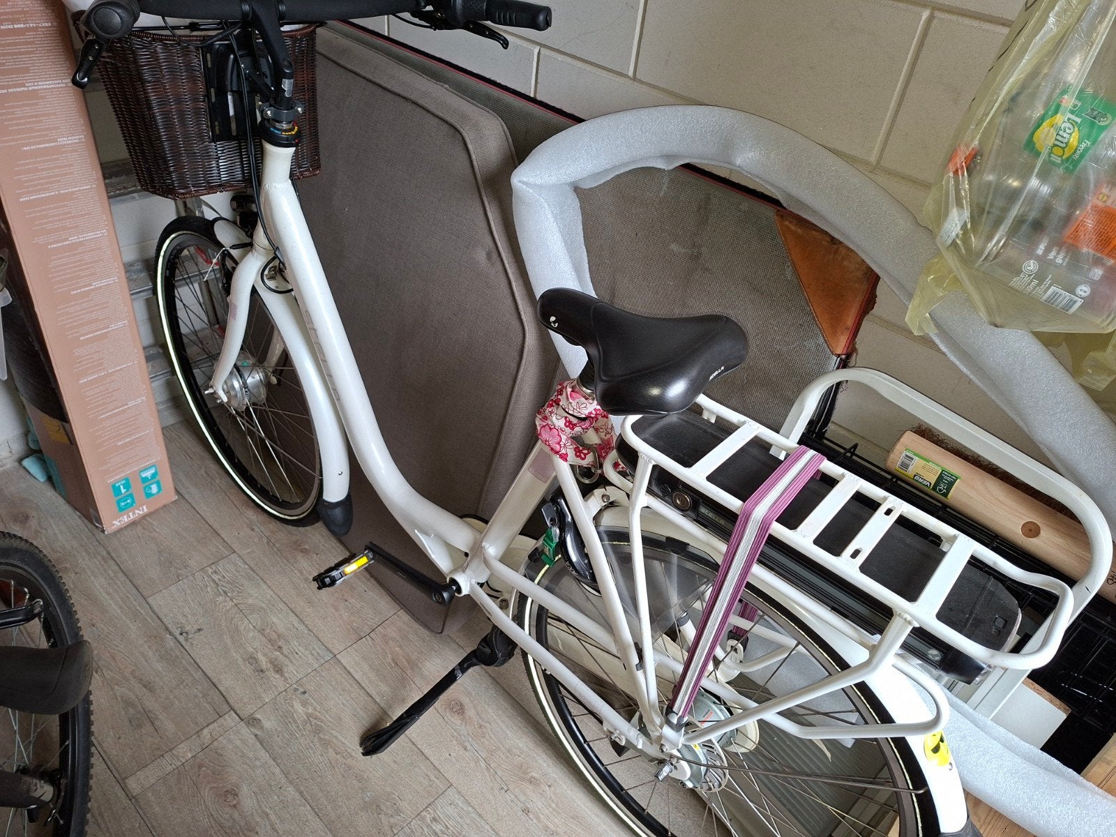 Stella Fiore elektrische moederfiets - Slechts 950 km!, Ophalen of Verzenden, Gebruikt, Overige merken