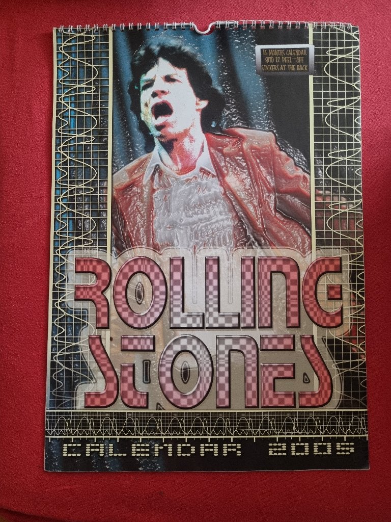 kalender rolling stones 2005, Ophalen of Verzenden, Boek, Tijdschrift of Artikel