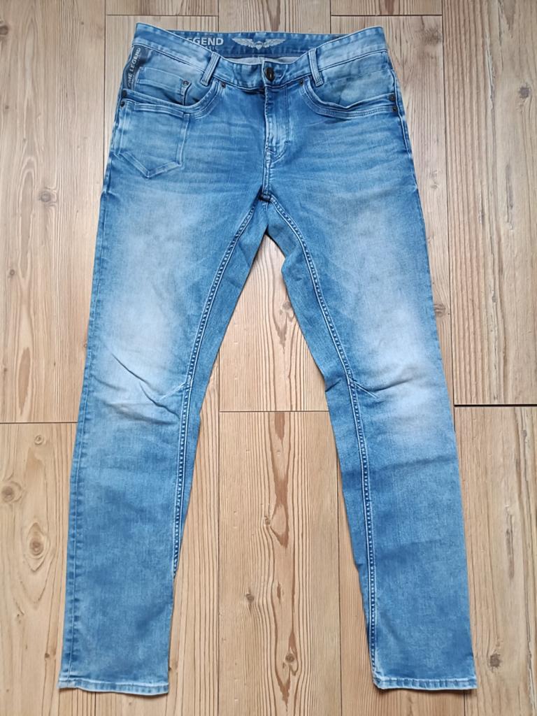 VERKOCHT, Kleding | Heren, Spijkerbroeken en Jeans, Ophalen of Verzenden, Zo goed als nieuw, Blauw, W33 - W34 (confectie 48/50)