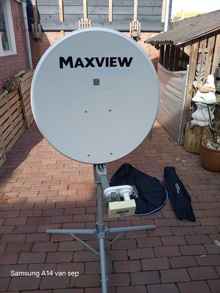 Maxview Precision Satelliet Schotel met Statief, Ophalen, Gebruikt, (Schotel)antenne, Overige merken