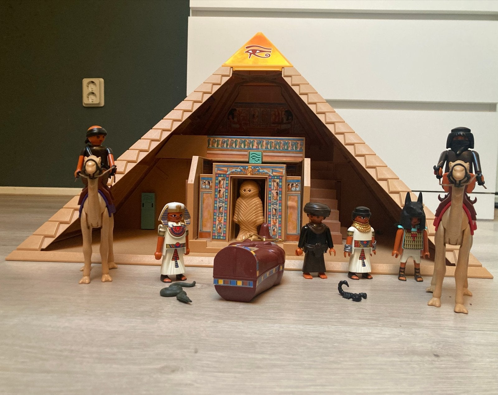 Playmobil Piramide met figuren en accessoires, Ophalen, Gebruikt, Jongen of Meisje