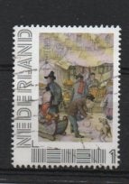 ‹(•¿•)› nl m563 anton pieck, Ophalen of Verzenden, Na 1940, Gestempeld