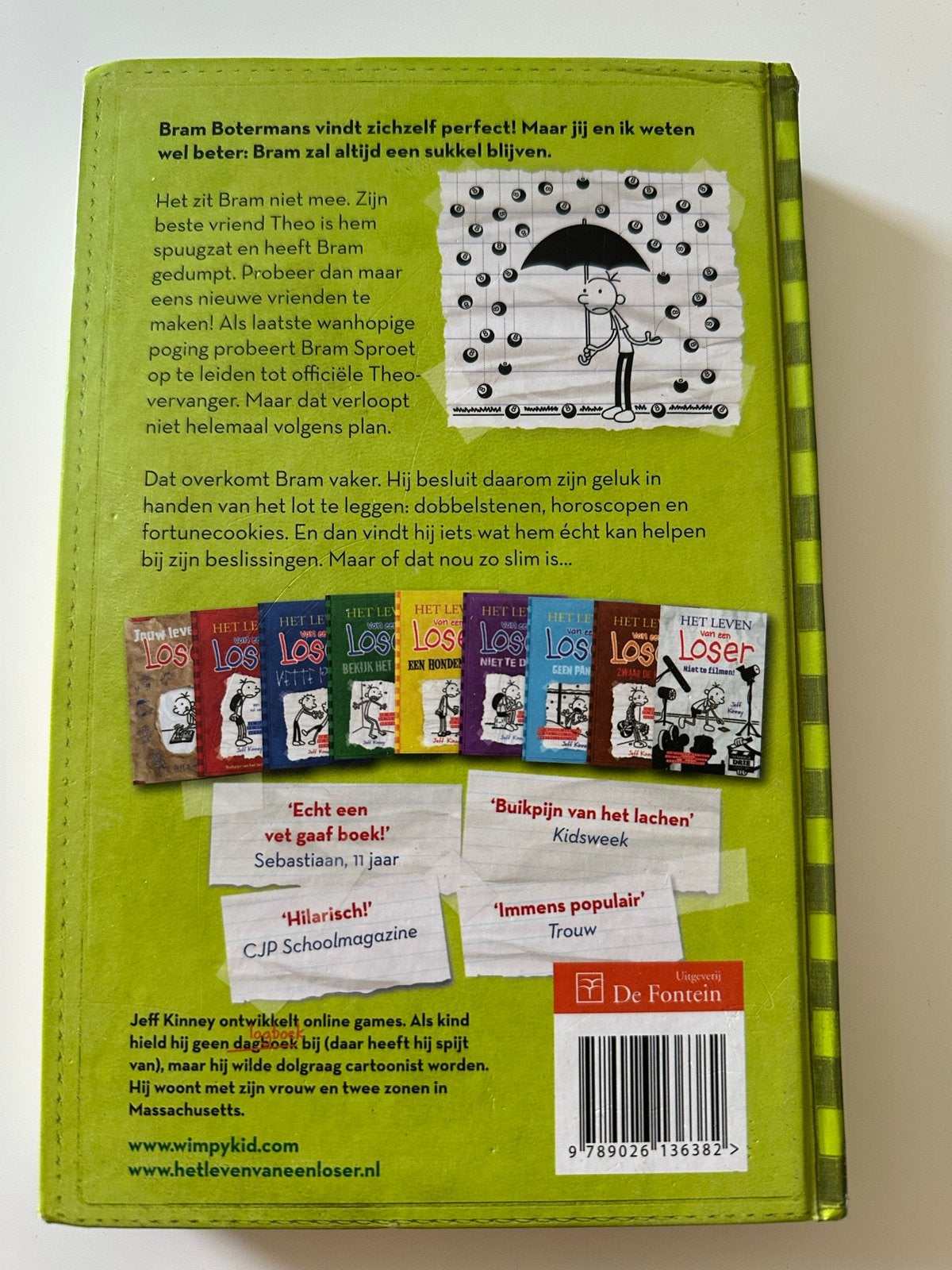 Het Leven van een Loser: Gedumpt - Jeff Kinney, Ophalen, Zo goed als nieuw, Fictie algemeen