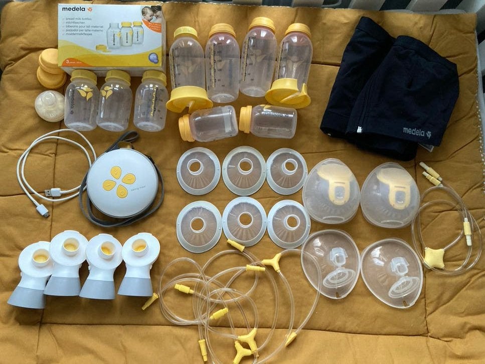 Medela Swing Maxi dubbele elektrische borstkolf, Ophalen, Medela, Borstkolf, Dubbelzijdig