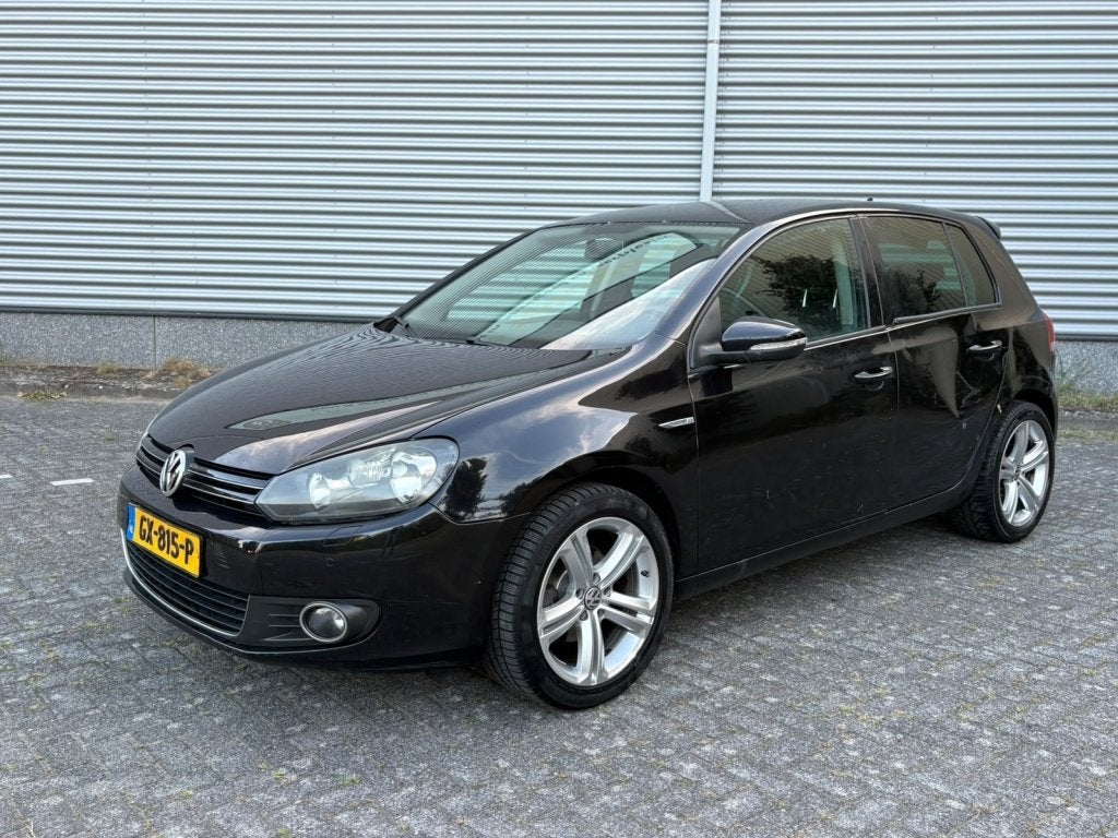 Volkswagen Golf 1.4 HighLine 5Deurs Stoelverwarming Parkeers, Euro 5, Gebruikt, Zwart, 4 cilinders