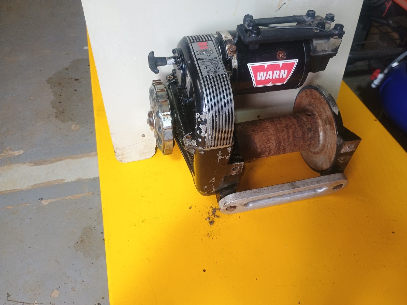 Warn 8274 snellooplier ox motor lier, Ophalen