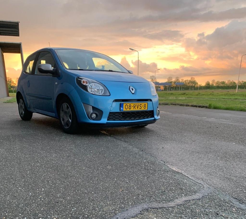 Mooie blauwe renault twingo!, Auto's, Renault, Voorwielaandrijving, Twingo, Zwart, 4 cilinders