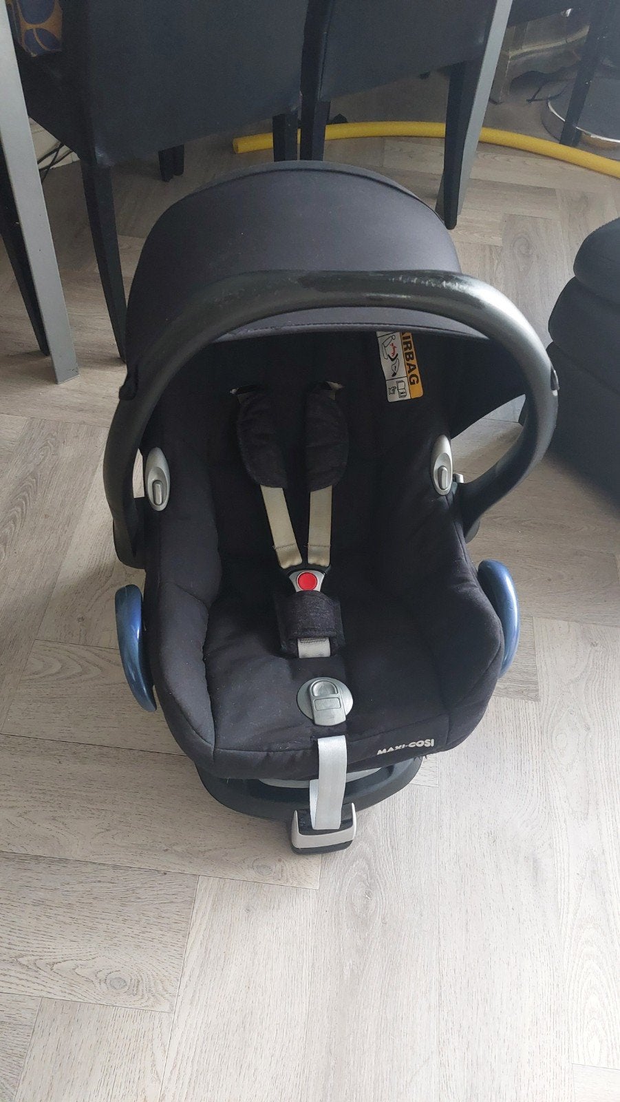 maxicosi met familyfix., Ophalen, Gebruikt, Isofix, 0 t/m 13 kg