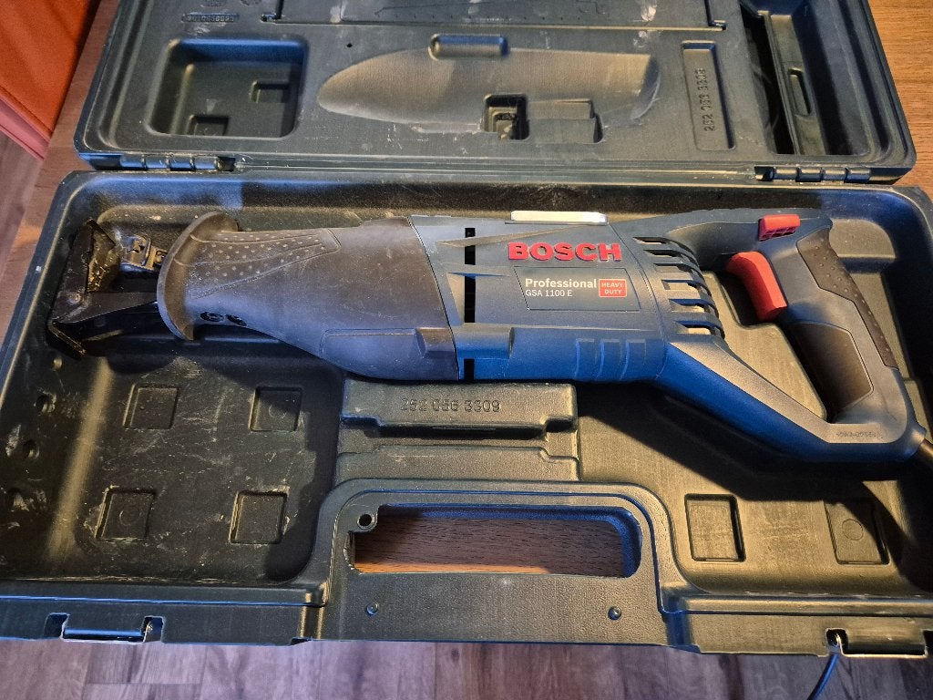 Bosch professional  GSA 1100 E Reciprozaagmachine, Ophalen, Gebruikt, 600 tot 1200 watt, Bosch
