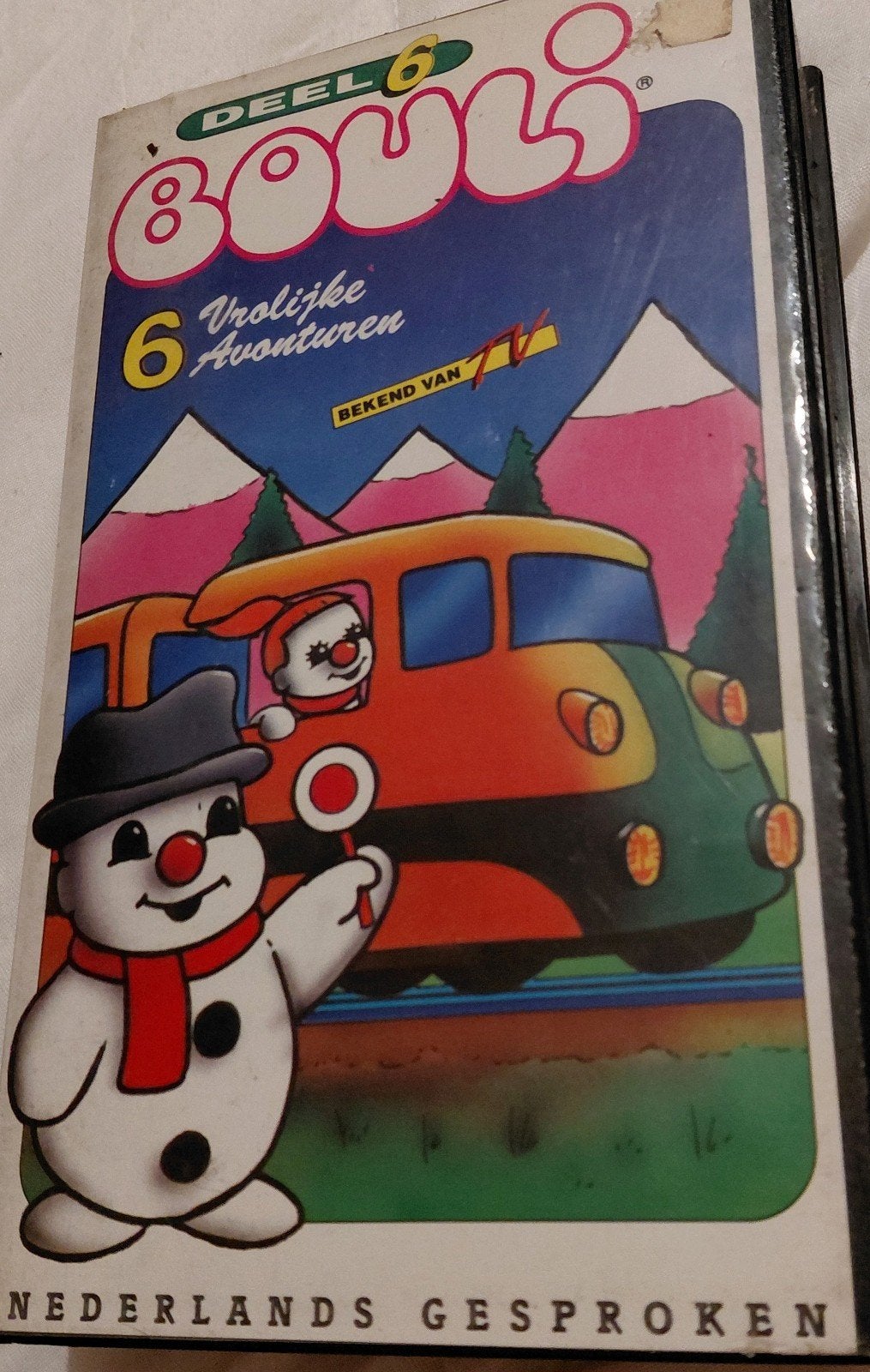 Bouli: Vrolijke Avonturen deel 6 -vhs weton wergram kidstuff, Gebruikt, Alle leeftijden, Kinderfilm, VHS